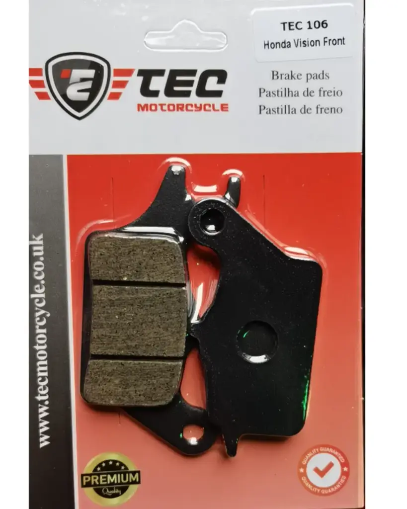 Pastilla de Freno Honda Vision delantera TEC 106