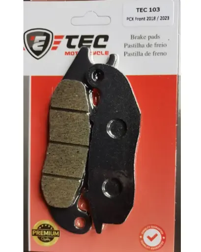 Pastilla de Freno PCX delantera 2018 / 2023 TEC 103