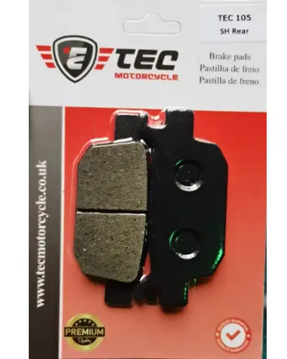 Pastilla de Freno SH trasera TEC 105